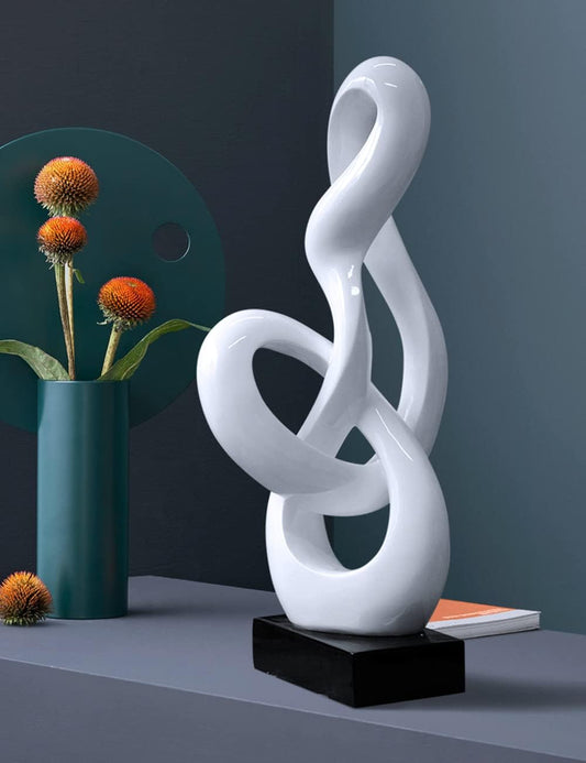 Modern Home Decor Treble Clef Sculpture